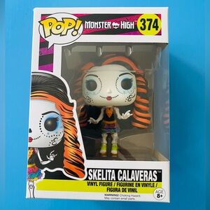 BRAND NEW in box! Monster High Skelita Calaveras Pop Figure